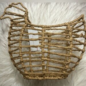 Woven Basket in Tan